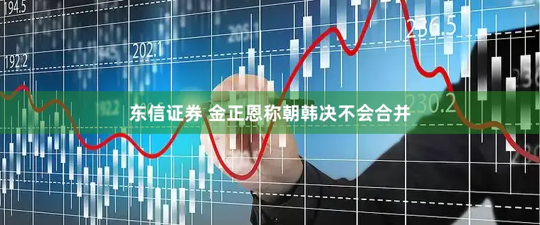 东信证券 金正恩称朝韩决不会合并