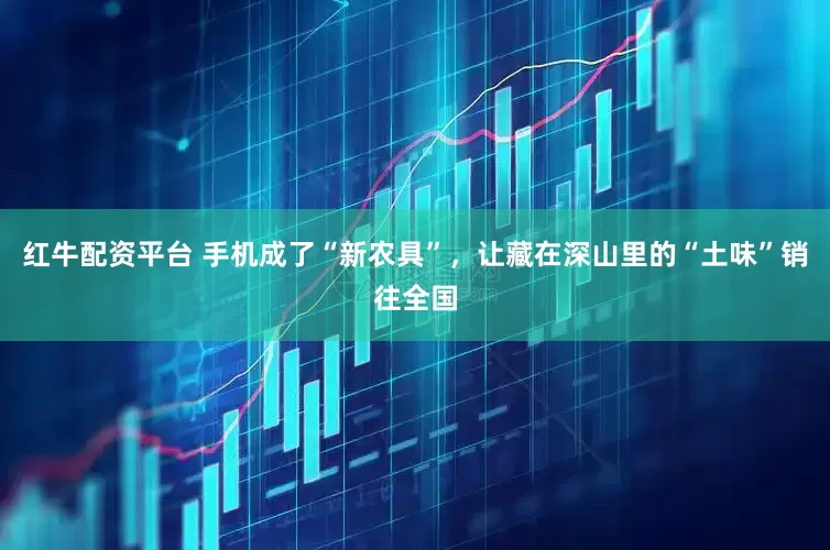红牛配资平台 手机成了“新农具”，让藏在深山里的“土味”销往全国