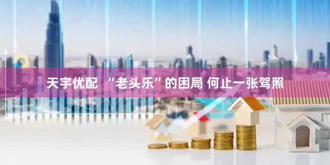 天宇优配  “老头乐”的困局 何止一张驾照